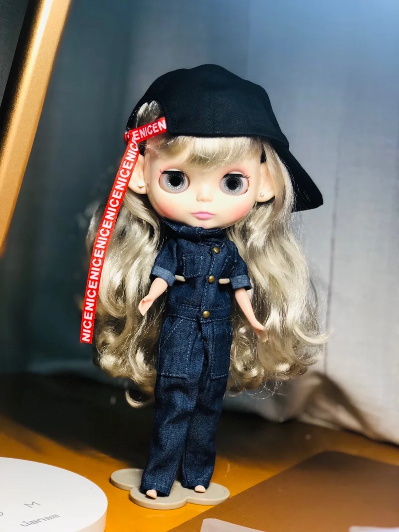 T02-X585 Blyth Doll clothes 1/6 dolls azone Accessories handmade clothes Tiger head jumpsuit 1pcs
T02-X585 Blyth Doll clothes 1/6 dolls azone Accessories handmade clothes Tiger head jumpsuit 1pcs