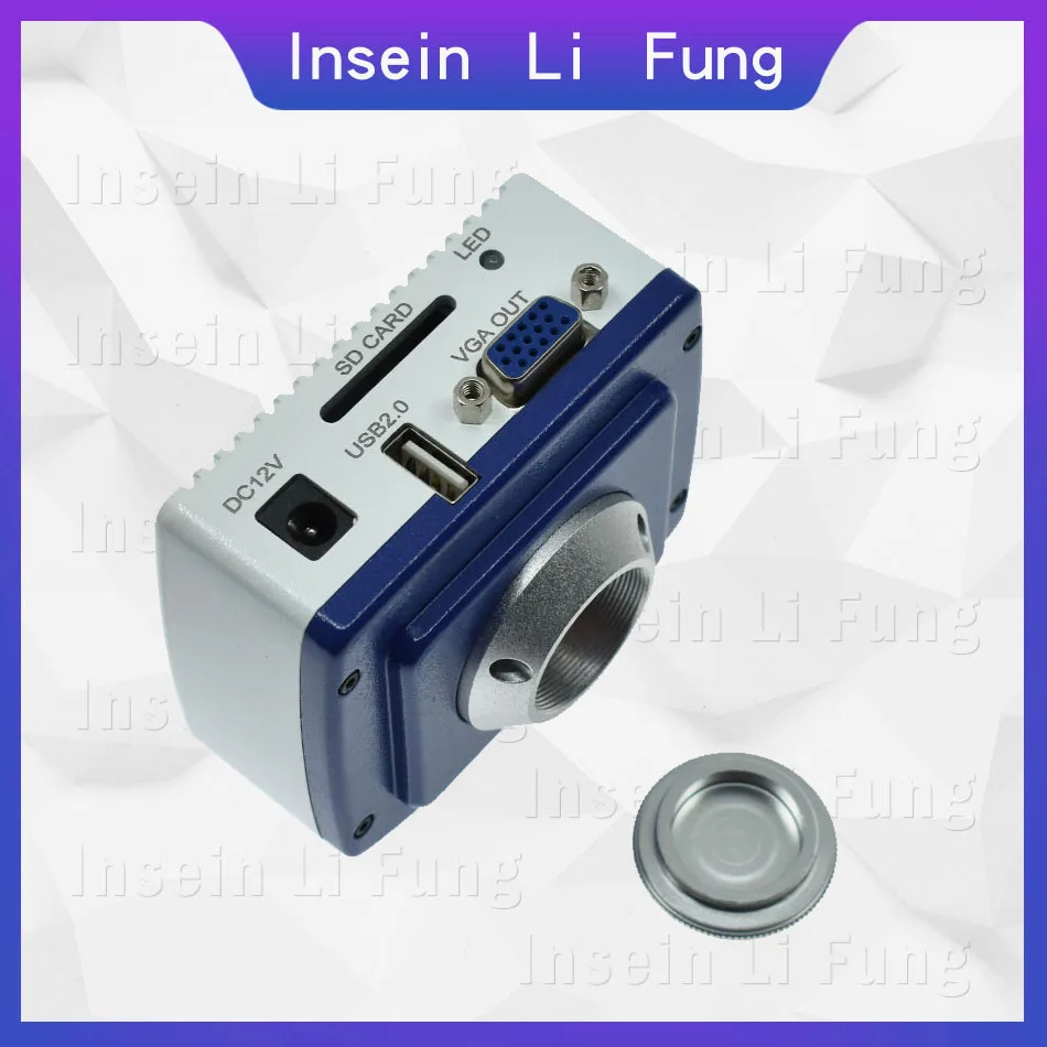 Full HD 1080P 1/3-inch Sensor VGA Industrial Camera Electronic Video Microscope C-Mount Magnifier SD Card Storage
Full HD 1080P 1/3-inch Sensor VGA Industrial Camera Electronic Video Microscope C-Mount Magnifier SD Card Storage