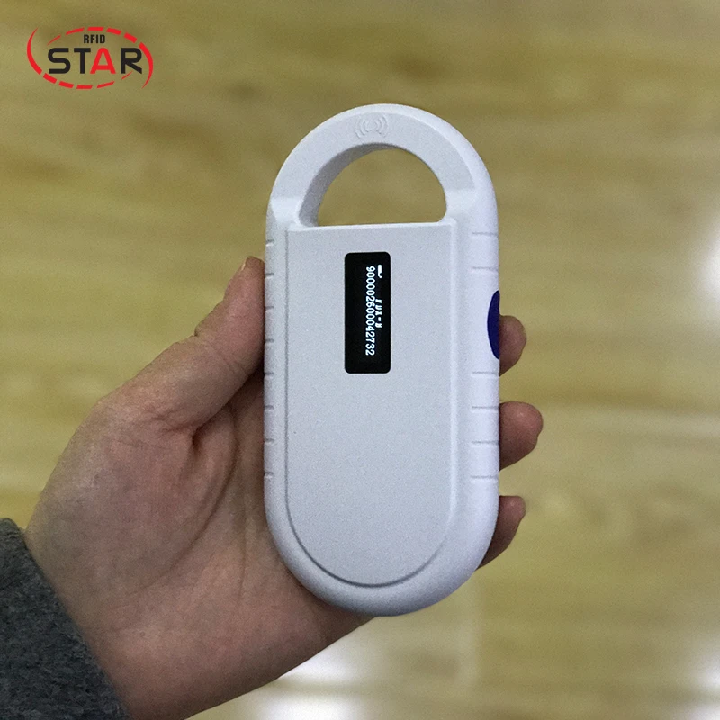 134.2KHz ISO11785/84 FDX-B Pet Microchip Scanner, Animal RFID Tag Reader dog reader Low Frequency Handheld RFID Reader
134.2KHz ISO11785/84 FDX-B Pet Microchip Scanner, Animal RFID Tag Reader dog reader Low Frequency Handheld RFID Reader
