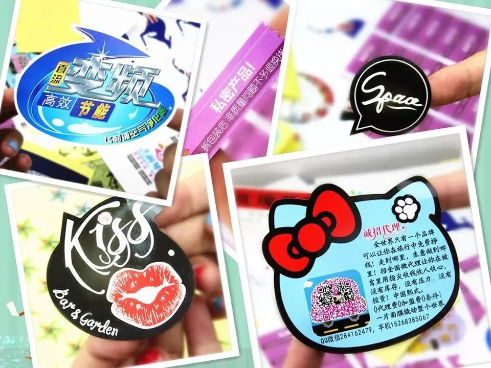 Custom logo text paper label print, glossy/matte paper sticker printing, laminated / foil / die cut round corners or shapes
Custom logo text paper label print, glossy/matte paper sticker printing, laminated / foil / die cut round corners or shapes