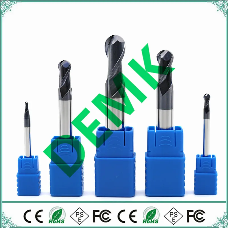 R0.25 -R10 2F Solid carbide tungsten steel milling cutter Ball end mill HRC 50 coated milling cutter CNC machine milling machine
R0.25 -R10 2F Solid carbide tungsten steel milling cutter Ball end mill HRC 50 coated milling cutter CNC machine milling machine
