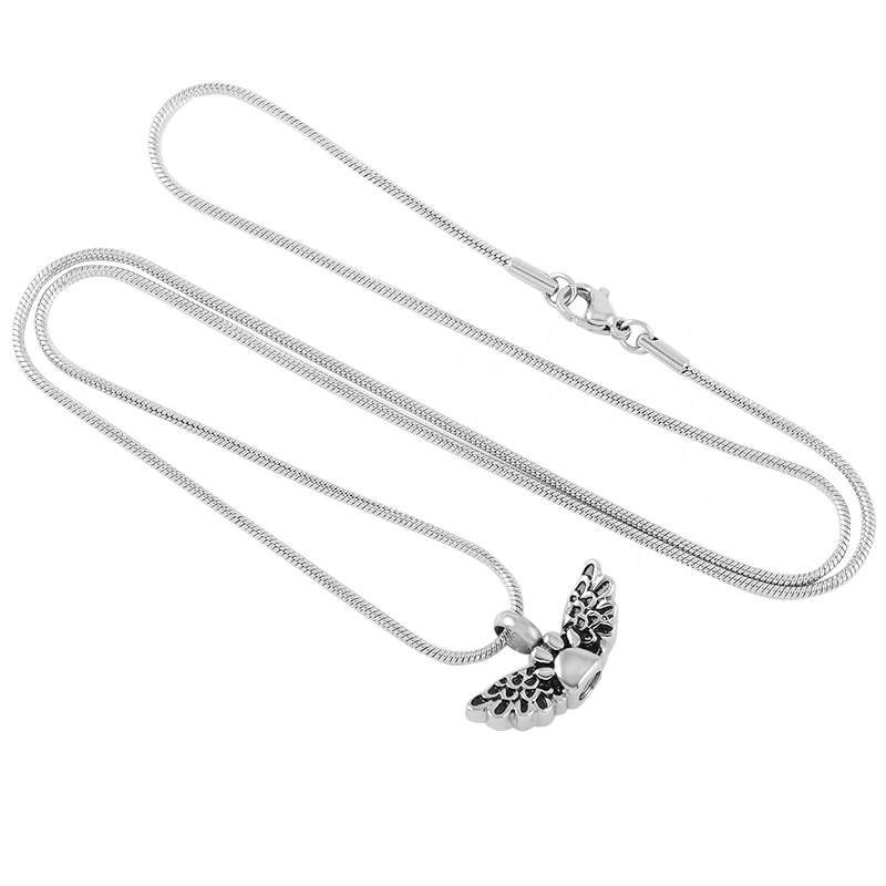 IJD9373 Stainless Steel Butterfly Keepsake Pendant for Ashes Urn Necklace Cremation Necklace Memorial Pendant for Women Jewelry
IJD9373 Stainless Steel Butterfly Keepsake Pendant for Ashes Urn Necklace Cremation Necklace Memorial Pendant for Women Jewelry