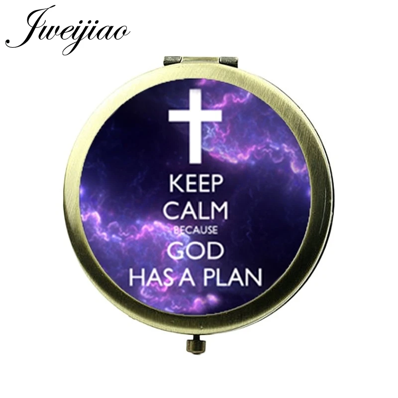 JWEIJIAO With God is Phrase Quote Favor Verse Pocket Mirror Beauty Health Tools Accessories Portable Floding Makeup mirrors
JWEIJIAO With God is Phrase Quote Favor Verse Pocket Mirror Beauty Health Tools Accessories Portable Floding Makeup mirrors