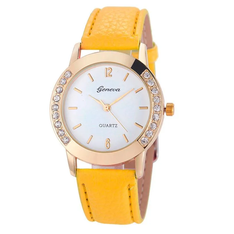 Timezon#501 Fashion Geneva Women Diamond Analog Leather Quartz Wrist Watch Watches
Timezon#501 Fashion Geneva Women Diamond Analog Leather Quartz Wrist Watch Watches