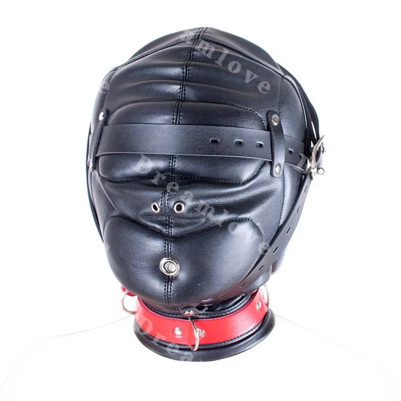 Kinky Soft Padded Leather Locking Role Play Sensory Deprivation Hood Head Enclosure Fetish Costume
Kinky Soft Padded Leather Locking Role Play Sensory Deprivation Hood Head Enclosure Fetish Costume