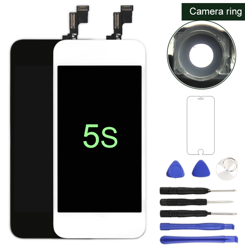 LCD Display For iphone 5S LCD With Touch Screen No Dead Pixel For iphone Display Assembly Replacement Mobile Phone Premium
LCD Display For iphone 5S LCD With Touch Screen No Dead Pixel For iphone Display Assembly Replacement Mobile Phone Premium
