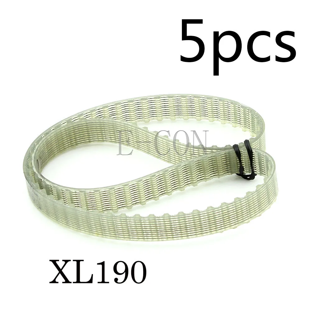 5pcs 190XL Timing Belt L039 95Teeth Width 0.39inch(10mm) with White Prusa Mendel Cords PU XL Positive Drive Pulley for Motor
5pcs 190XL Timing Belt L039 95Teeth Width 0.39inch(10mm) with White Prusa Mendel Cords PU XL Positive Drive Pulley for Motor