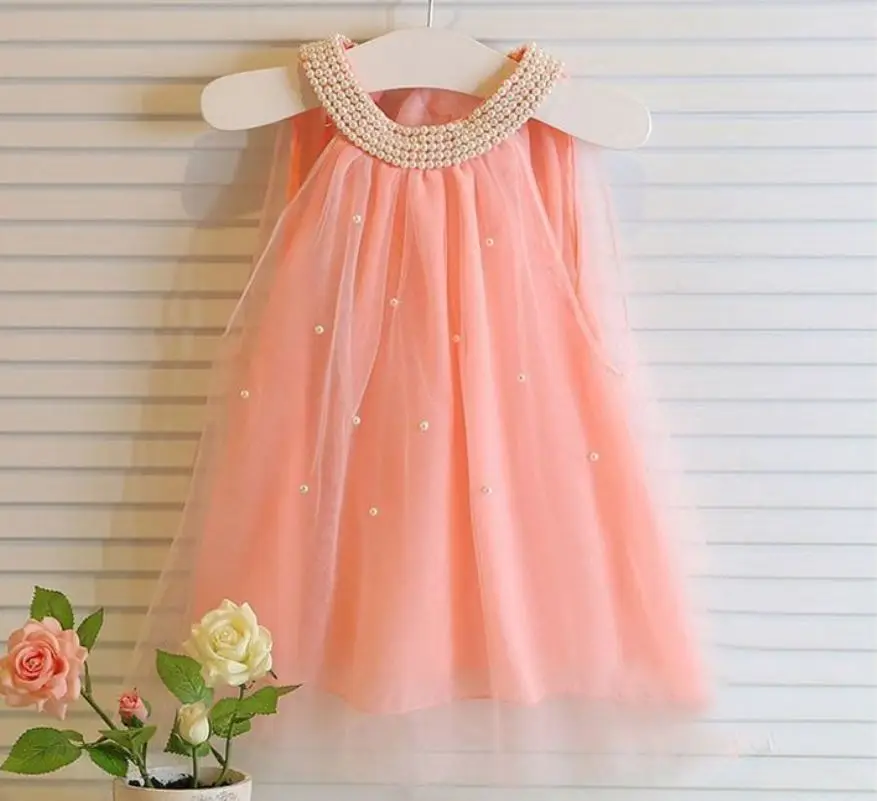 2018 Summer Dresses For Girls Kids Chiffon Girls Dress Cute Pearl Collar Mini Tulle Clothing Children Baby Kids Dress
2018 Summer Dresses For Girls Kids Chiffon Girls Dress Cute Pearl Collar Mini Tulle Clothing Children Baby Kids Dress