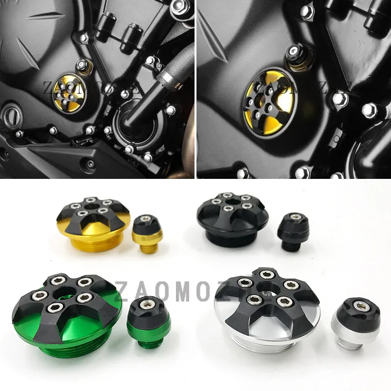 Motorcycle CNC Engine Oil Filter Cover Cap Engine Plug For KAWASAKI VN650 (Vulcan S) ER-6N ER-6F (Ninja 650) VERSYS 650 Z650
Motorcycle CNC Engine Oil Filter Cover Cap Engine Plug For KAWASAKI VN650 (Vulcan S) ER-6N ER-6F (Ninja 650) VERSYS 650 Z650