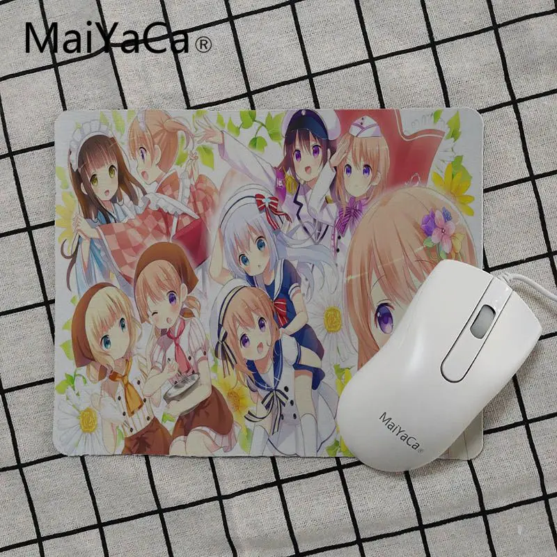 MaiYaCa A Rabbit Hoto Kokoa Kafuu Chino girl small Mouse pad mat Top Selling Wholesale Gaming Pad mouse mouse pad gamer desk pad
MaiYaCa A Rabbit Hoto Kokoa Kafuu Chino girl small Mouse pad mat Top Selling Wholesale Gaming Pad mouse mouse pad gamer desk pad