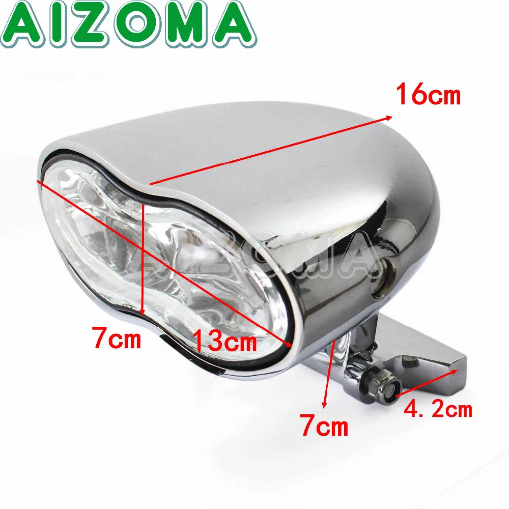 Chrome Motorcycle Custom Oval Headlight H3 55W Double Twin Front Headlights Head Lamp for Harley Cafe Racer Sportster Iron 883
Chrome Motorcycle Custom Oval Headlight H3 55W Double Twin Front Headlights Head Lamp for Harley Cafe Racer Sportster Iron 883