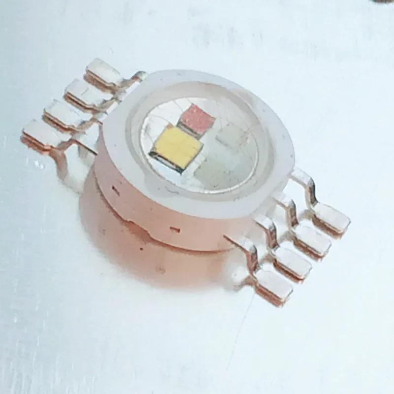 Фото Светодиодный Диод высокой мощности 12 Вт 8 контактов 4*3 RGB RGBW с высококачественным