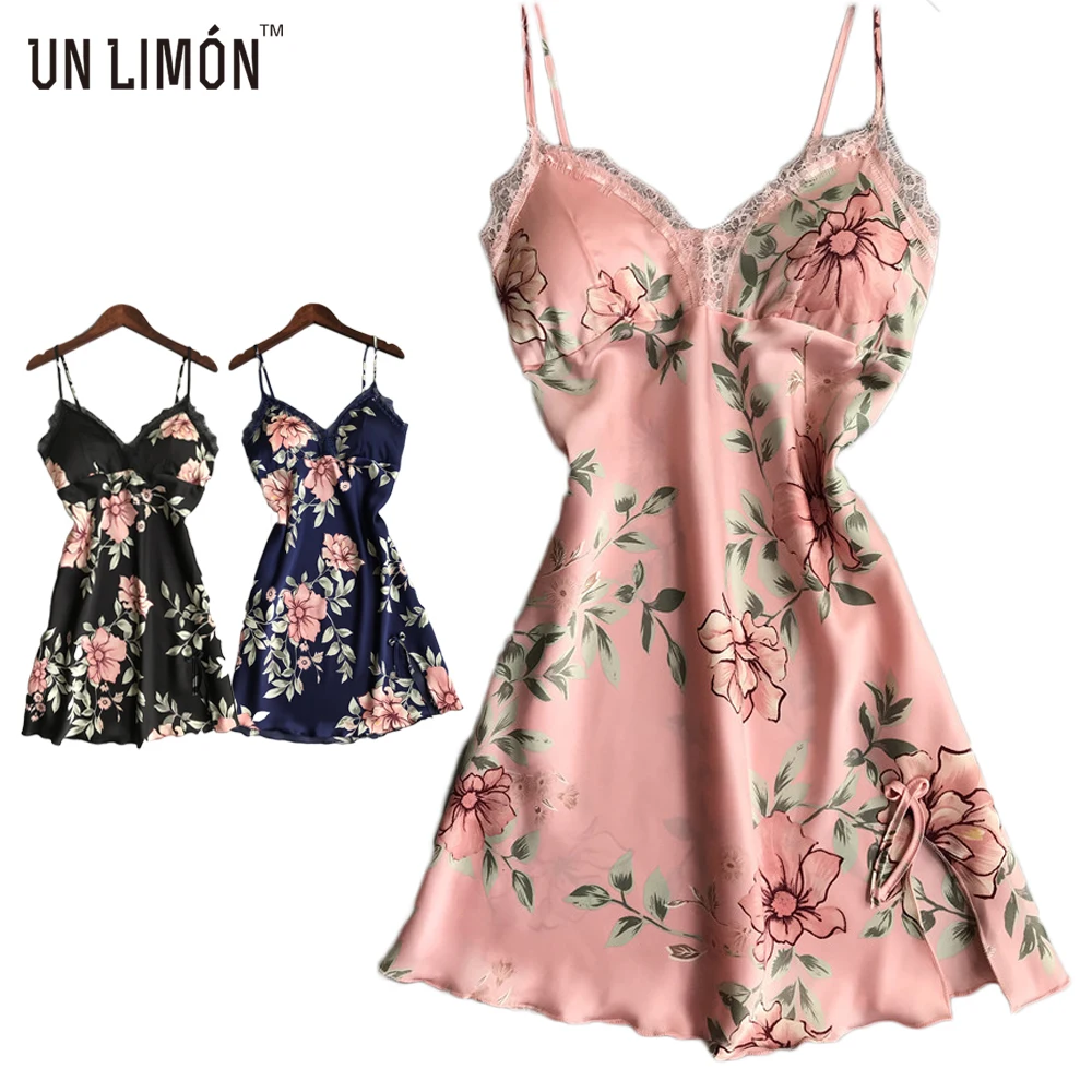 UNLIMON Womens Faux Silk Nighties Plus Size Satin Flora Lace Nightgown Ladies Sexy Spaghetti Straps Nightdress
UNLIMON Womens Faux Silk Nighties Plus Size Satin Flora Lace Nightgown Ladies Sexy Spaghetti Straps Nightdress