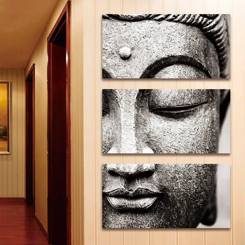 BANMU Frameless Gray 3 Panel Modern Large Oil Style Buddha Wall Art Print on Canvas Home Living Room Decorations Wall Art
BANMU Frameless Gray 3 Panel Modern Large Oil Style Buddha Wall Art Print on Canvas Home Living Room Decorations Wall Art