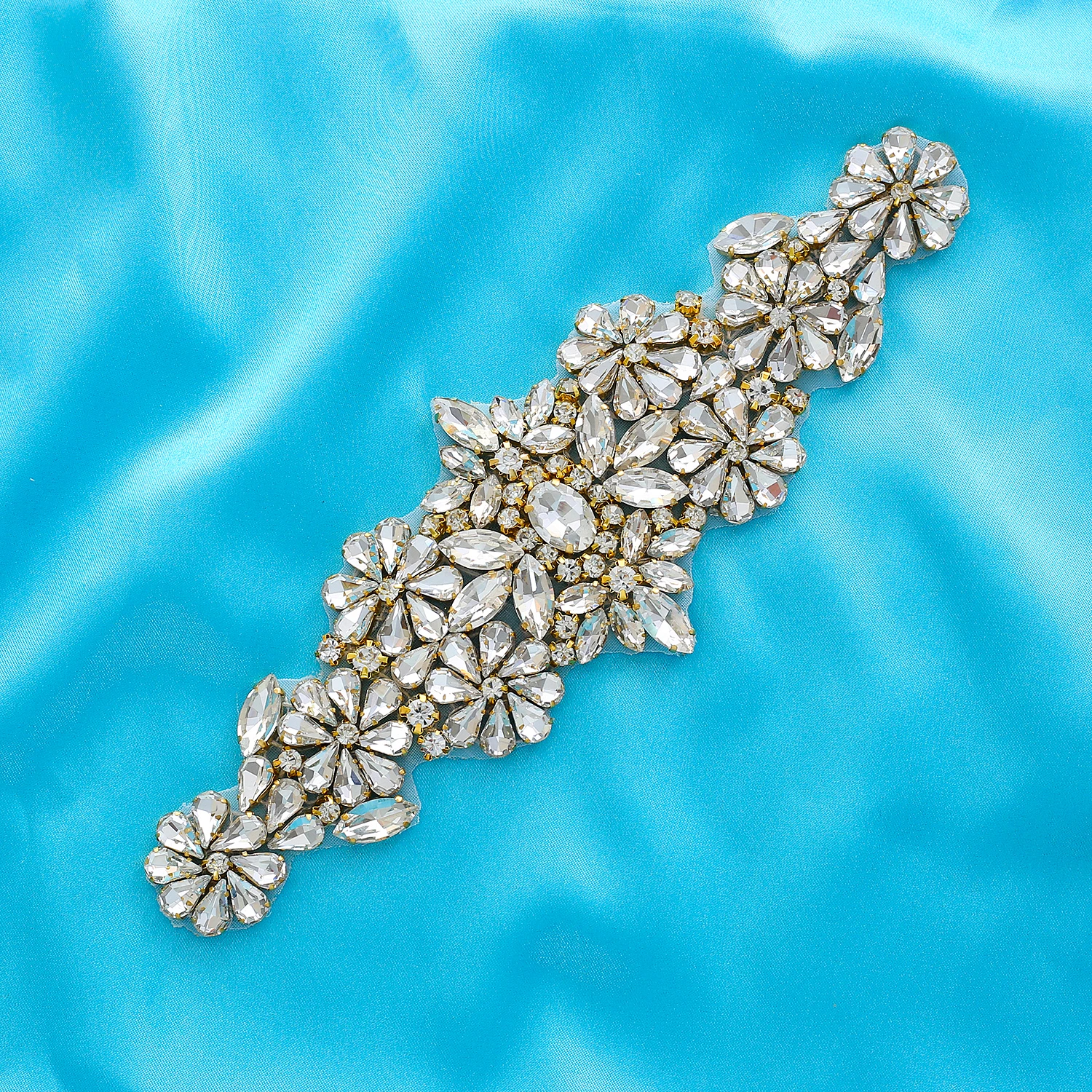 Rhinestones Wedding Belt Gold Diamond Bridal Belt Crystal Belt For Wedding Accessories J162G
Rhinestones Wedding Belt Gold Diamond Bridal Belt Crystal Belt For Wedding Accessories J162G