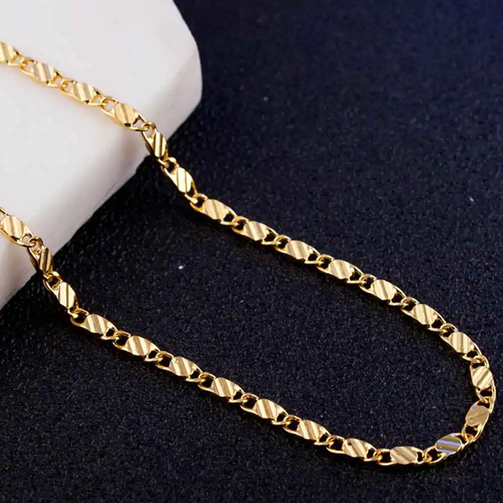 Newest Punk Stylish Women And Mens Link Chain Yellow Gold Necklace Wholesale Vintage Hip Hop Jewelry Fast Shipping
Newest Punk Stylish Women And Mens Link Chain Yellow Gold Necklace Wholesale Vintage Hip Hop Jewelry Fast Shipping