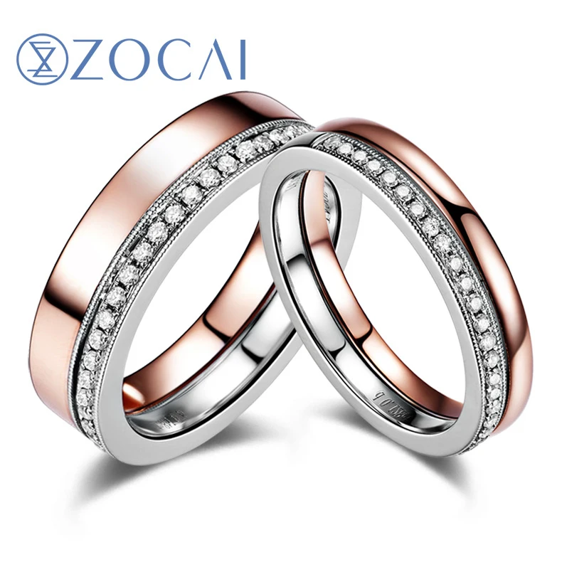 Свадебное кольцо ZOCAI, обручальное кольцо с бриллиантами 0,26 карат, 18 К, белое золото, 18 К, розовое золото (Au850), Q00939AB
Свадебное кольцо ZOCAI, обручальное кольцо с бриллиантами 0,26 карат, 18 К, белое золото, 18 К, розовое золото (Au850), Q00939AB