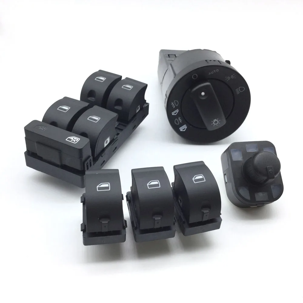 Power Window Headlight Mirror Control Switch For AUDI A4 S4 B6 8E0959851,8E0 941 531B,8E0 959 565A,8E0 959 855B,8E0 959 855
Power Window Headlight Mirror Control Switch For AUDI A4 S4 B6 8E0959851,8E0 941 531B,8E0 959 565A,8E0 959 855B,8E0 959 855
