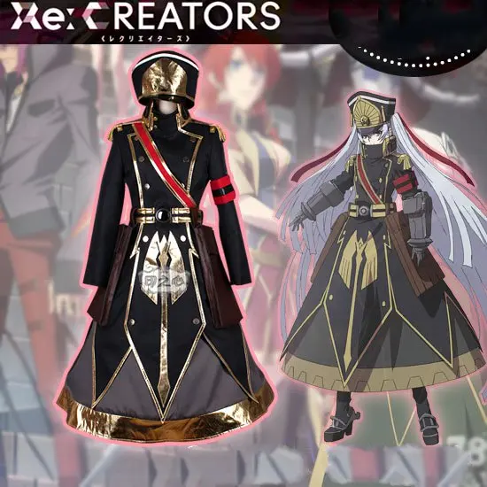 Костюм аниме «Re:Creator» для косплея «Gunpuku no Himegimi», костюм аниме «адлют», униформа для вечерние НКИ, Хэллоуина, карнавальный костюм, полный комплект
Костюм аниме «Re:Creator» для косплея «Gunpuku no Himegimi», костюм аниме «адлют», униформа для вечерние НКИ, Хэллоуина, карнавальный костюм, полный комплект