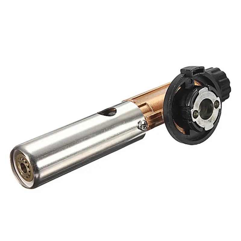 WENXING Metal Electronic Ignition Flame Gun Welding Gas Torch Lighter Heating Butane Camping Hiking Torch Welding Equipment
WENXING Metal Electronic Ignition Flame Gun Welding Gas Torch Lighter Heating Butane Camping Hiking Torch Welding Equipment
