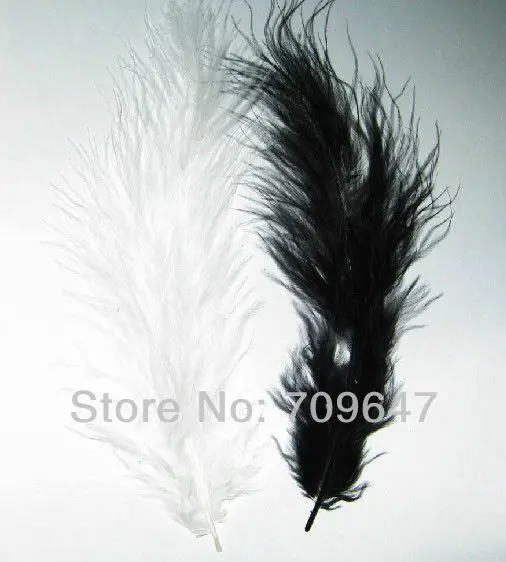 Natural feathers for crafts! 200Pcs/lot 8-12cm Black&White TURKEY MARABOU FLUFF FEATHERS,Loose Turkey Feathers for Crafts
Natural feathers for crafts! 200Pcs/lot 8-12cm Black&White TURKEY MARABOU FLUFF FEATHERS,Loose Turkey Feathers for Crafts