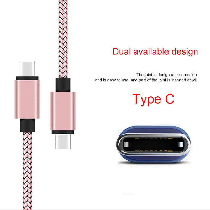Нейлоновый зарядный кабель для HTC U12 Life U11 Plus u11 eyes Type C htc 10 EVO U Ultra Play Fast USB Data Wire |