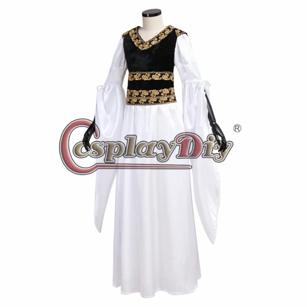 Cosplaydiy Властелин колец ёвин щит Девичья одежда косплей платье костюм для взрослых