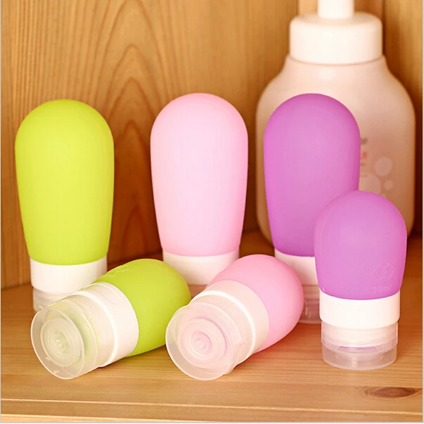 Hot Selling Silicone Refillable Portable Mini Traveler Packing Bottle Press Bottle for Lotion Shampoo Bath Free shipping
Hot Selling Silicone Refillable Portable Mini Traveler Packing Bottle Press Bottle for Lotion Shampoo Bath Free shipping