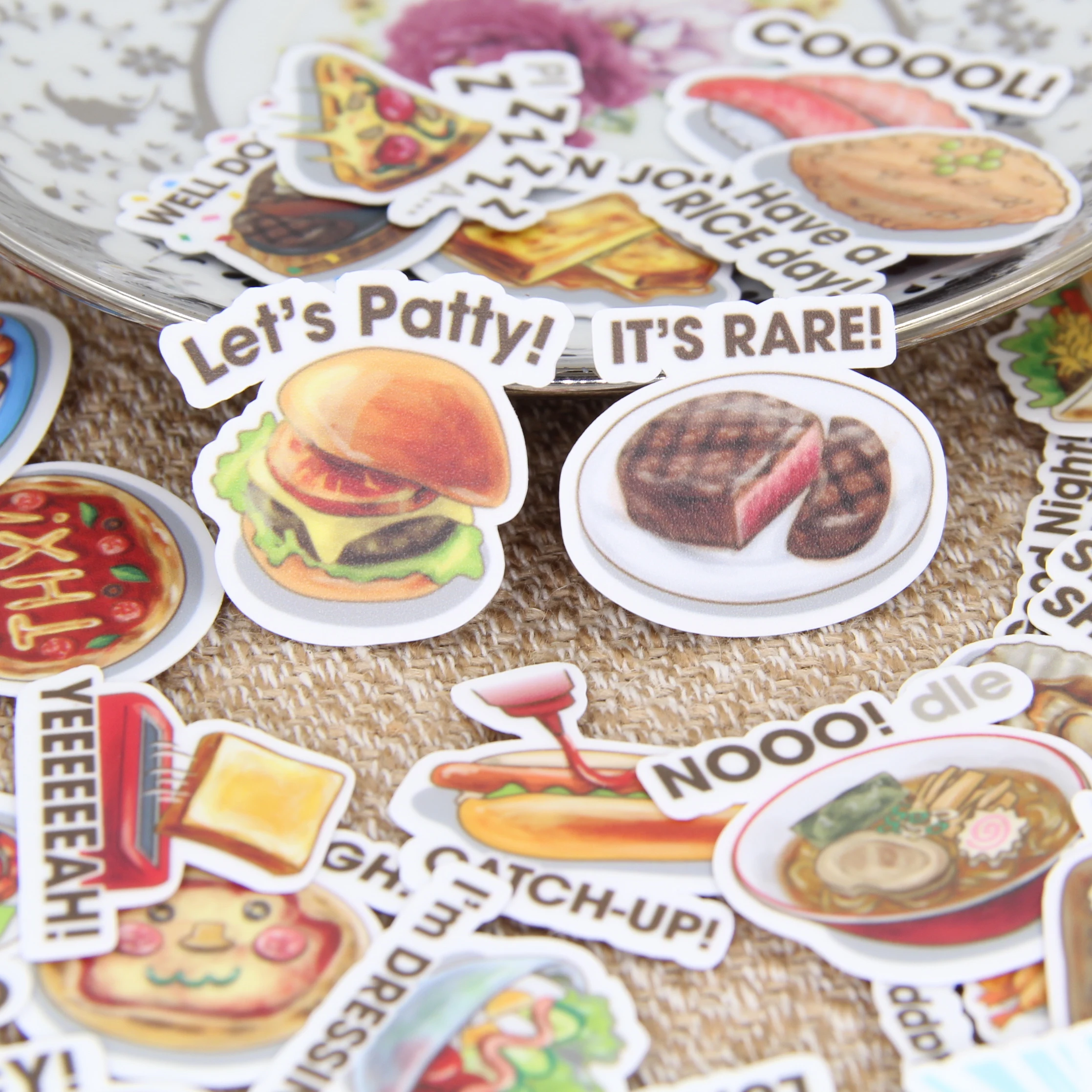 Food Hamburger Beef Sushi English Words Scrapbooking Stickers DIY Craft Decrative Sticker Pack Photo Albums Deco Diary Deco
Food Hamburger Beef Sushi English Words Scrapbooking Stickers DIY Craft Decrative Sticker Pack Photo Albums Deco Diary Deco