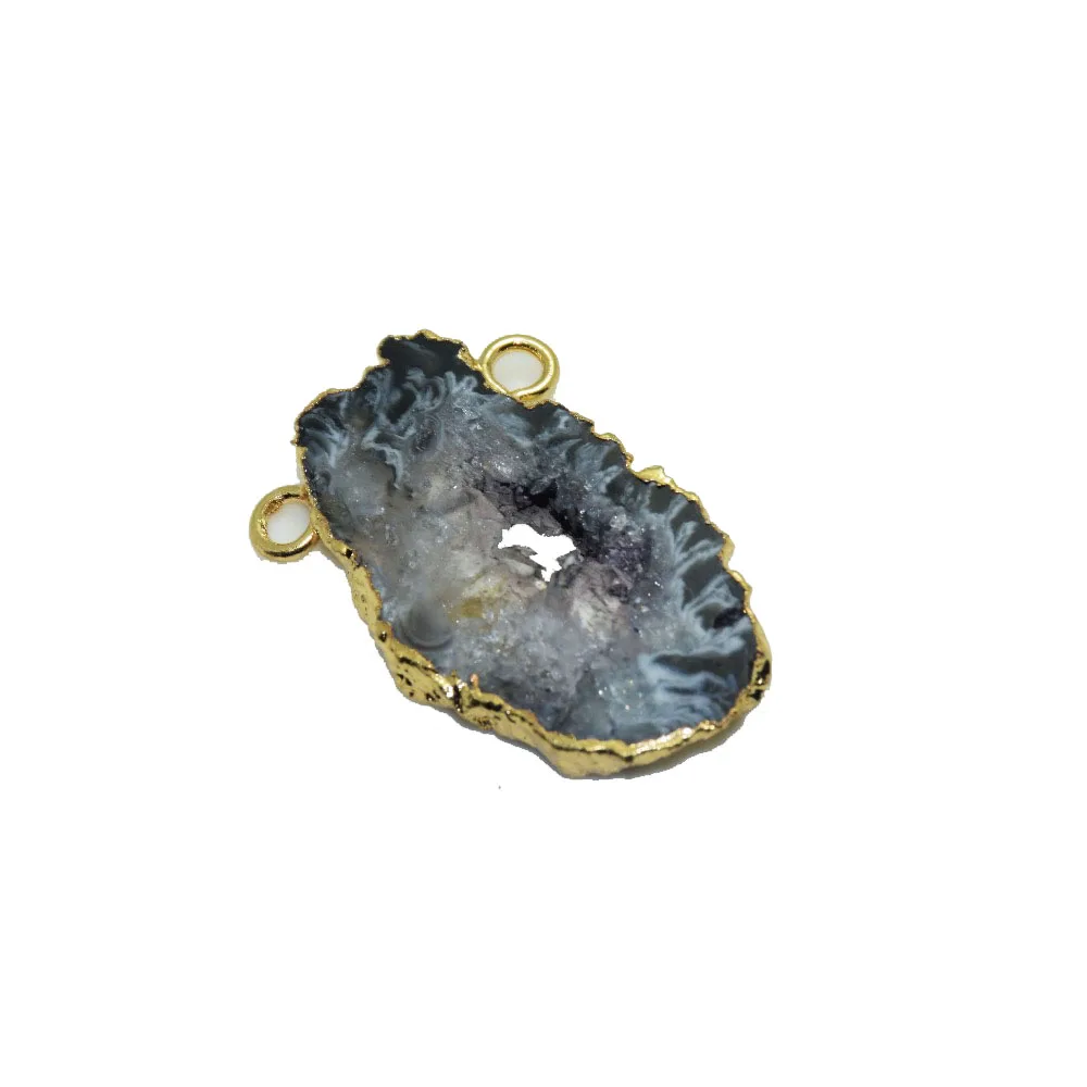 Натуральный срез geode для женщин, изготовление ювелирных изделий, 2020 Золотая рамка, полоса с отверстием, случайный разъем для женщин
Натуральный срез geode для женщин, изготовление ювелирных изделий, 2020 Золотая рамка, полоса с отверстием, случайный разъем для женщин