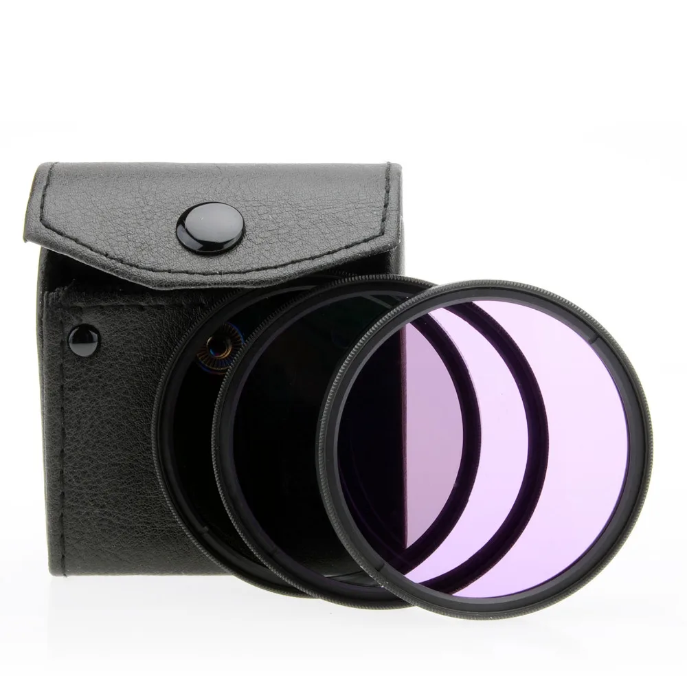 

Универсальный 58 мм UV + CPL + FLD Комплект фильтров для объектива камеры для Canon для Nikon для sony и других объективов 58 мм