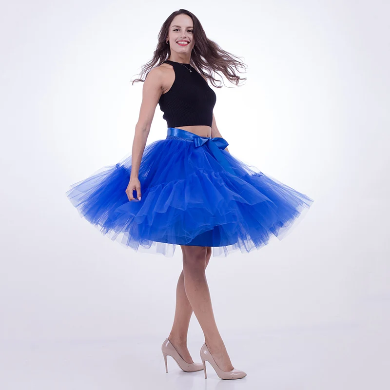 Burlesque Adult Sexy Tutu Skirt Women Dance Clubwear 5 Layers Mesh Midi Skirt Tulle Skirts Womens Wedding Bridesmaids Petticoat
Burlesque Adult Sexy Tutu Skirt Women Dance Clubwear 5 Layers Mesh Midi Skirt Tulle Skirts Womens Wedding Bridesmaids Petticoat