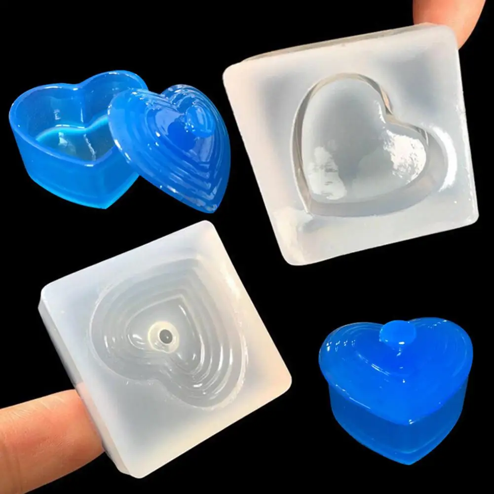 Fashion 2Pcs/Set Silicone Mold Heart Jewelry Making DIY Mould Resin Decoration Craft
Fashion 2Pcs/Set Silicone Mold Heart Jewelry Making DIY Mould Resin Decoration Craft