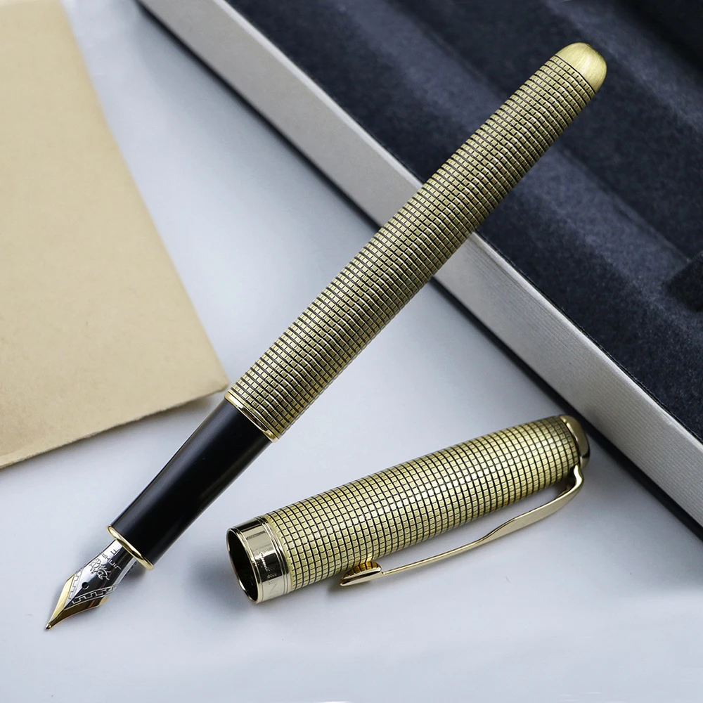 Classic Iraurita Fountain pen 0.5mm Nib luxury pens Jinhao 601 Gift box Set Office school supplies
Classic Iraurita Fountain pen 0.5mm Nib luxury pens Jinhao 601 Gift box Set Office school supplies