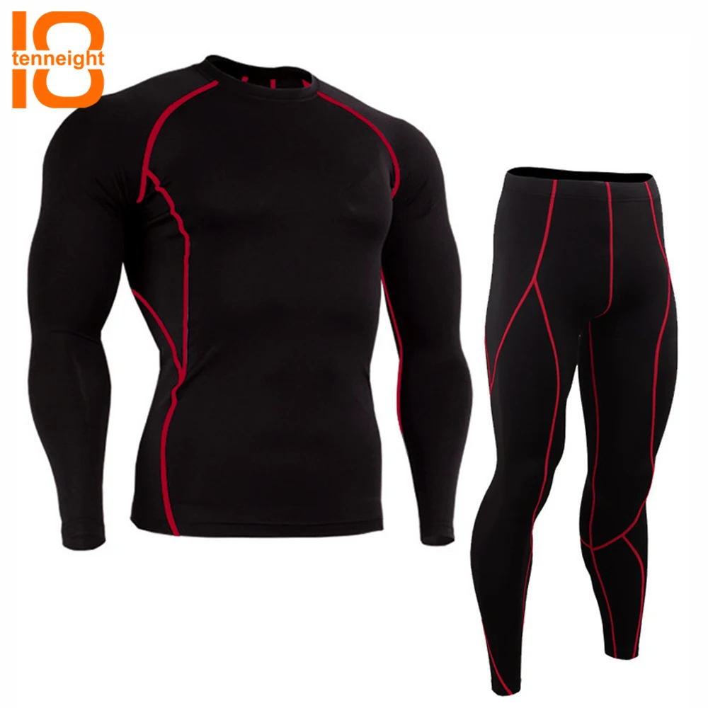 TENNEIGHT Compression Men's Sport Suits Fitness Sports Running T-Shirt jogging sets Clothes shirt And Pants Gym Workout Tights
TENNEIGHT Compression Men's Sport Suits Fitness Sports Running T-Shirt jogging sets Clothes shirt And Pants Gym Workout Tights