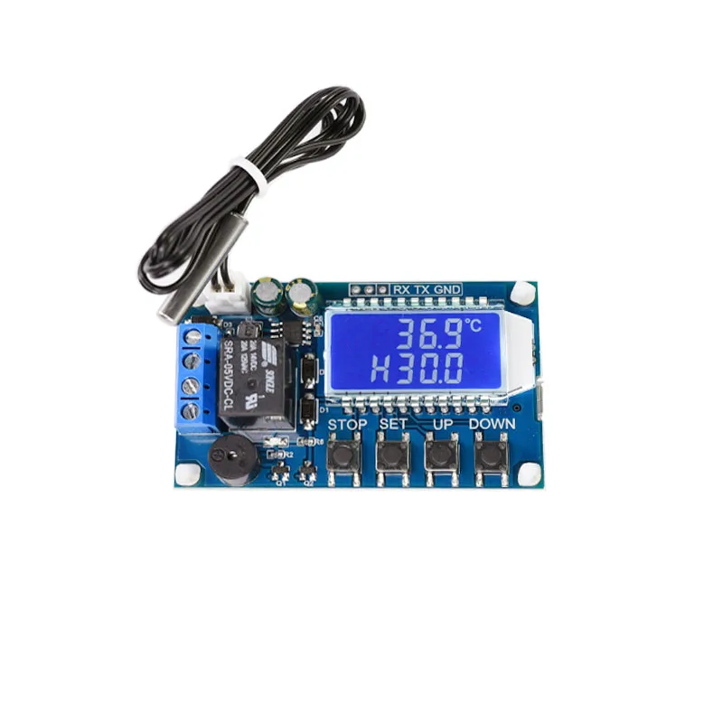 Digital temperature control switch 12v temperature controller module adjustable, digital display temperature controller
Digital temperature control switch 12v temperature controller module adjustable, digital display temperature controller
