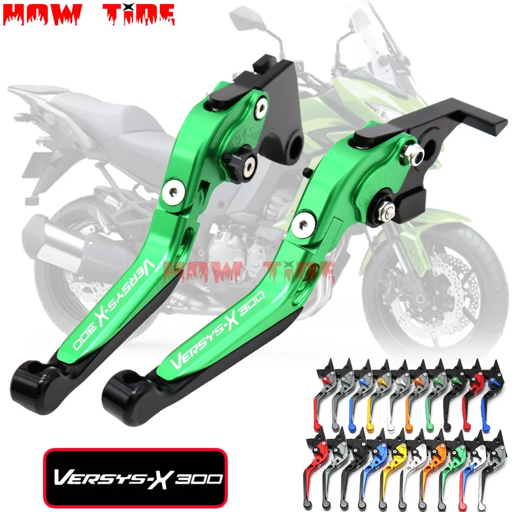 CNC Adjustable Folding Extendable Motorcycle Brake Clutch Levers For KAWASAKI VERSYS-X 300 VERSYS X300 2017 2018
CNC Adjustable Folding Extendable Motorcycle Brake Clutch Levers For KAWASAKI VERSYS-X 300 VERSYS X300 2017 2018