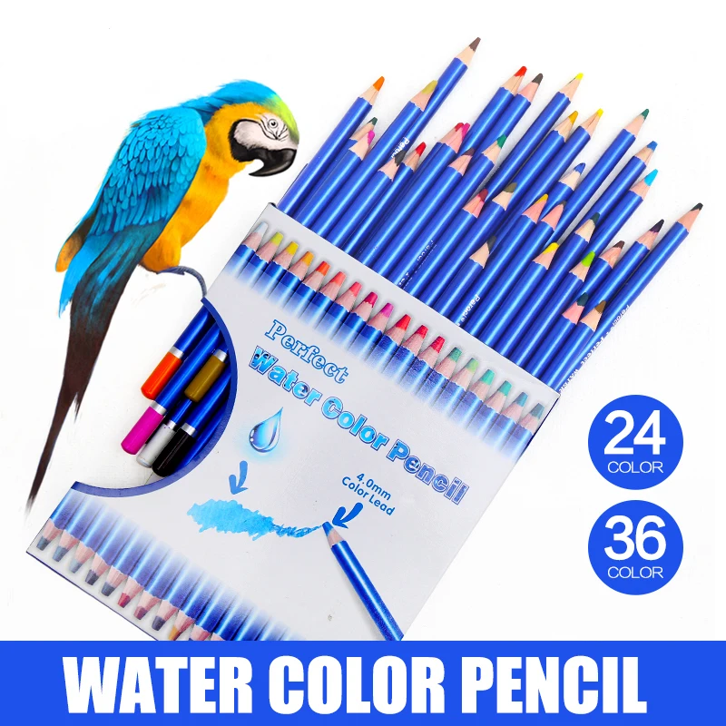 Bgln 24/36 Colors Water-soluble Colored Pencil Set Non-toxic Lead-free Colored Pencil Writing Pen Office & School Supplies
Bgln 24/36 Colors Water-soluble Colored Pencil Set Non-toxic Lead-free Colored Pencil Writing Pen Office & School Supplies