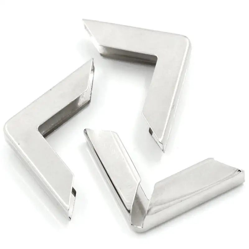 Metal Iron Alloy Book Scrapbooking Albums Menus Folders Corner Protectors Silver Color 30mm x 43mm(1 1/8"x1 6/8"), 100 PCs/Pack
Metal Iron Alloy Book Scrapbooking Albums Menus Folders Corner Protectors Silver Color 30mm x 43mm(1 1/8"x1 6/8"), 100 PCs/Pack