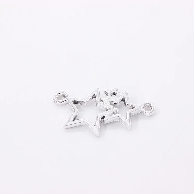 10pcs/lot 29*16mm Silver Stars Pendant Women Jewelry Fantasy Charms Pendant & Necklaces Pendant For Jewelry Accessories
10pcs/lot 29*16mm Silver Stars Pendant Women Jewelry Fantasy Charms Pendant & Necklaces Pendant For Jewelry Accessories