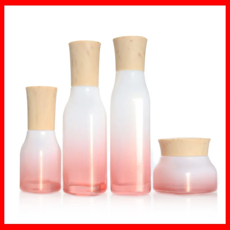 50/40/100/120ML Gradient Re Empty glass bottle/jar lotion/mist spay pump Cosmetic Packing Refillable Bottles w Grain cap 100pcs
50/40/100/120ML Gradient Re Empty glass bottle/jar lotion/mist spay pump Cosmetic Packing Refillable Bottles w Grain cap 100pcs
