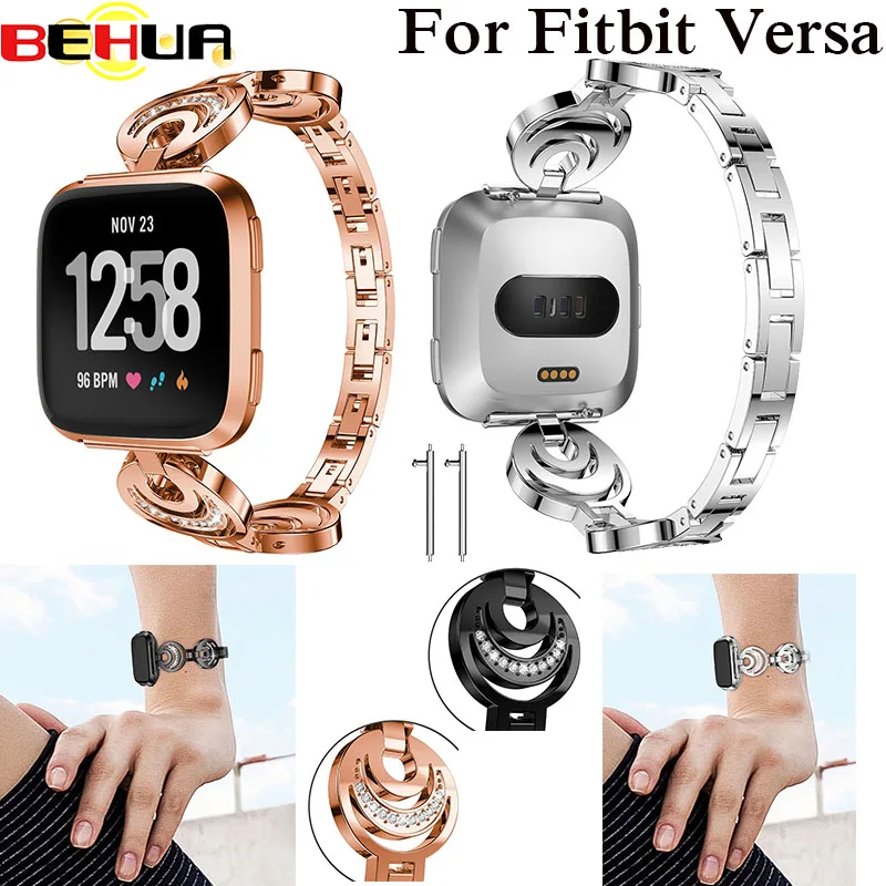 Crystal Replacement Watch Band For Fitbit Versa versa lite Fashion Shine Wrist Strap With Rhinestone Elegant Luxury Straps Belt
Crystal Replacement Watch Band For Fitbit Versa versa lite Fashion Shine Wrist Strap With Rhinestone Elegant Luxury Straps Belt