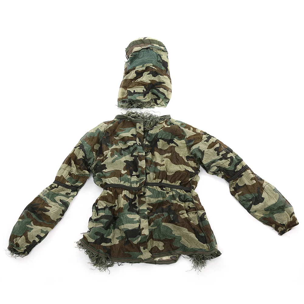 Одежда для охоты лесной Ghillie костюм Камуфляжный снайперский набор камуфляжные