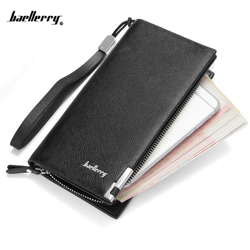 2020 New business men wallets design Casual card purse for male long Brand Clutch phone bag with zipper gift for men
2020 New business men wallets design Casual card purse for male long Brand Clutch phone bag with zipper gift for men