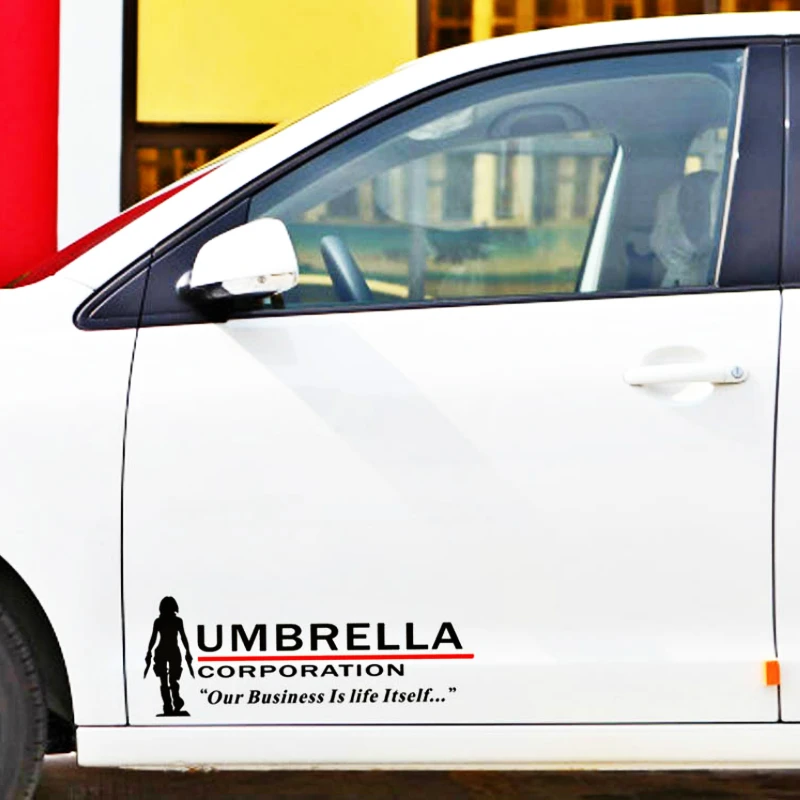 Etie 2 X Umbrella Corporation Controlled Side Door Sticker Reflective Car Sticker & Decal Funny Accessories For Ford Focus golf
Etie 2 X Umbrella Corporation Controlled Side Door Sticker Reflective Car Sticker & Decal Funny Accessories For Ford Focus golf