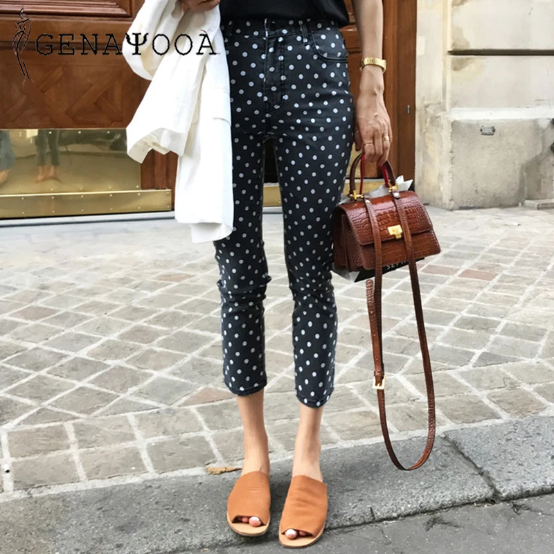 Genayooa High Waist Skinny Ladies Push Up Jeans Woman Denim Washed Dot Streetwear Vintage Bodycon Pencil Pants 2019 Vogue
Genayooa High Waist Skinny Ladies Push Up Jeans Woman Denim Washed Dot Streetwear Vintage Bodycon Pencil Pants 2019 Vogue