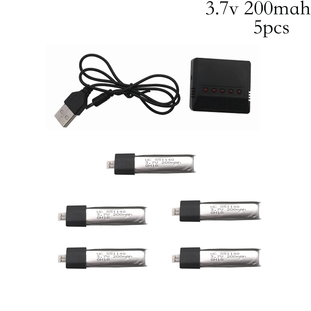 5pcs 3.7v 200mah Ultra-high Capacity 3.7 V 200 MaH Lipo Battery With USB Charger For WLtoys V911 V911-1 V911-2 4Ch RC Helicopter
5pcs 3.7v 200mah Ultra-high Capacity 3.7 V 200 MaH Lipo Battery With USB Charger For WLtoys V911 V911-1 V911-2 4Ch RC Helicopter
