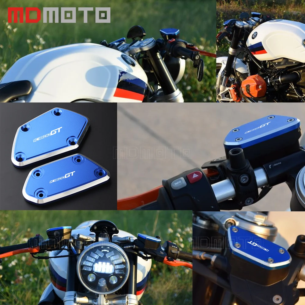 For BMW K 1600GT k1600gt K1600 GT 2016 2017 Motorcycle CNC Aluminum Front Brake & Clutch Reservoir Fluid Tank Cap Cover
For BMW K 1600GT k1600gt K1600 GT 2016 2017 Motorcycle CNC Aluminum Front Brake & Clutch Reservoir Fluid Tank Cap Cover