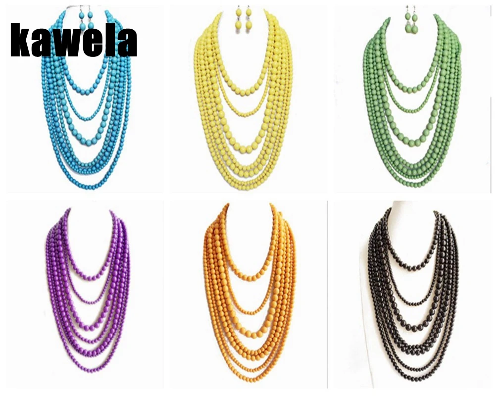 New Statement Seven Layers Beaded Multi Strands Necklace Chunky Collar Jewelry For Women
New Statement Seven Layers Beaded Multi Strands Necklace Chunky Collar Jewelry For Women