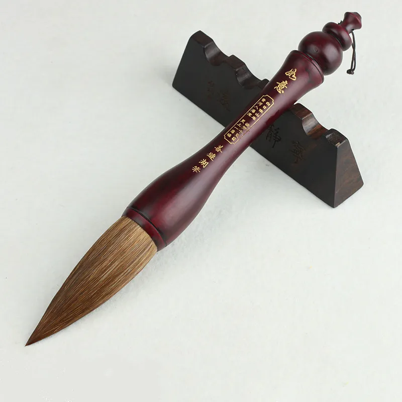 Calligraphy Brush Pen Weasel Hair Hopper-shaped Brush Chinese Caligrafia Writing Painting Brush Pen the Scholar's Four Jewels
Calligraphy Brush Pen Weasel Hair Hopper-shaped Brush Chinese Caligrafia Writing Painting Brush Pen the Scholar's Four Jewels